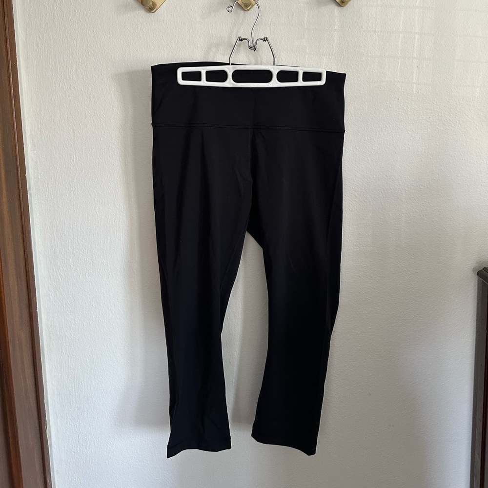 Lululemon Black Leggings - Size 10 - 21” inseam